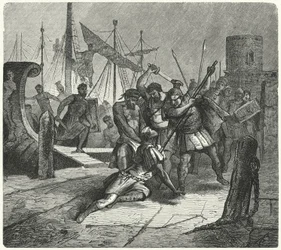 Römischer Konsul Lucius Cornelius Cinna von seinen eigenen Soldaten in einer Meuterei getötet, 84 v. Chr.