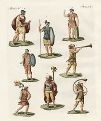 Römische Fußsoldaten