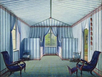 Zeltzimmer, nach 1830
