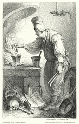 Der Alchemist (Stich)