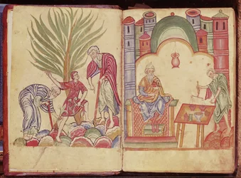 Die Kunst des Apothekers, aus Apuleius Dioscorides