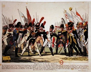 Das Ende Napoleons (1769-1821) als General im Jahr 1815