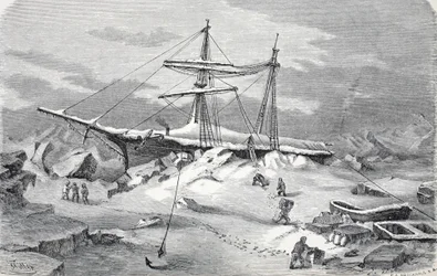 Die Hansa in Not, London, 1874