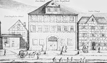 Die Hauptstraße in Nürnberg