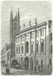 Das ursprüngliche Zuhause der Bank of England, Walbrook, London