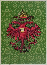 Der doppelköpfige Adler von Maximilian I. (1459-1519)