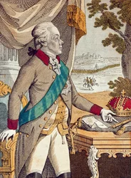 Zar Paul I. von Russland (Farbstich)