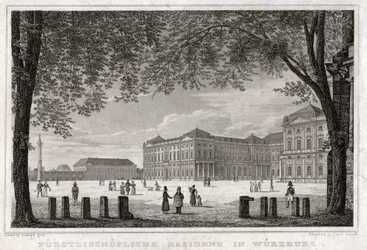 Würzburg (Gravur, ca. 1850)