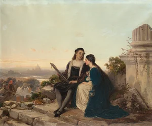 Raphael und Fornarina, 1869