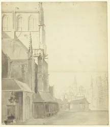 Vismarkt, Ostseite, mit Pumpe