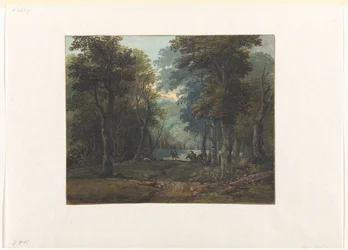 Jäger im Wald