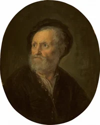 Büste eines bärtigen Mannes, ca. 1642-1645