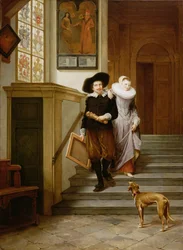 Frans Hals (1580-1666) und seine Frau Lysbeth Reyniersdr