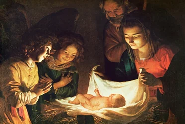 Anbetung des Jesuskindes, um 1620