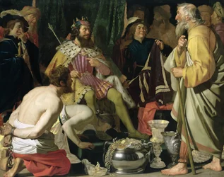 Kroisos und Solon, 1624