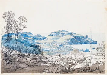 Blick auf Ischia (Lacco Ameno), ca. 1845