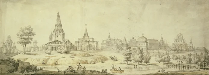 Ansicht von Kolomenskoje, 1795