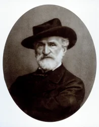 Porträt von Giuseppe Verdi