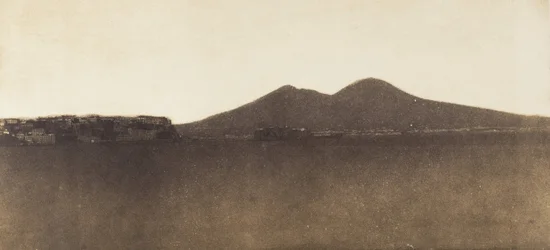 Vesuv von Mergellina, ca. 1855