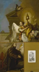 Die Vision des Heiligen Paschal Baylon, 1767-1769
