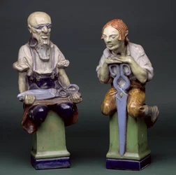 Die zwei Schneider - Meister und Lehrling, Doulton