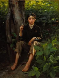 Sein erster Rauch (1878)