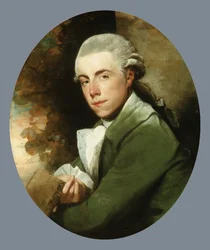 Mann in einem grünen Mantel, ca. 1779-85