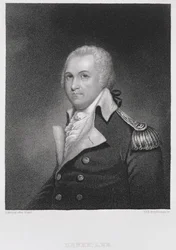 General Henry Lee (1756-1818), graviert von John Francis Eugene PrudHomme (1800-92) nach einer Kopie des Originalgemäldes von James Herring (1794-1867)