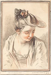 Kopf einer jungen Frau