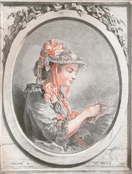 Porträt von Madame Huet, ca. 1773