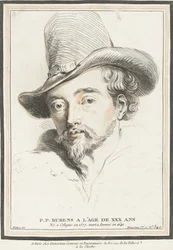 Porträt von Peter Paul Rubens im Alter von 30 Jahren