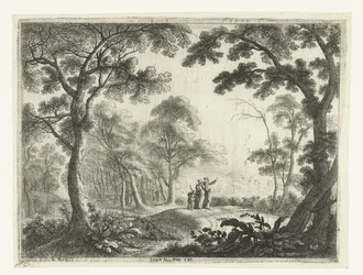 Landschaft mit der Vertreibung von Hagar