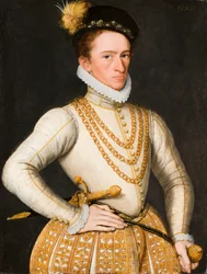 Porträt eines unbekannten Edelmanns, 1575