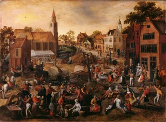 Dorffest in Saint-Joris