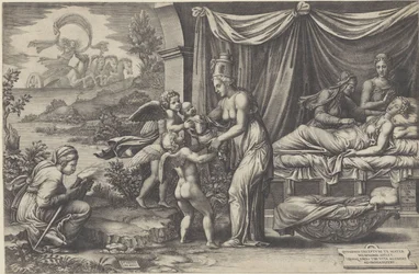 Allegorie auf die Geburt