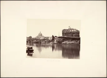 Rom vom Tiber aus, Rom