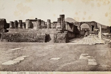 Tempel des Jupiter in Pompeji