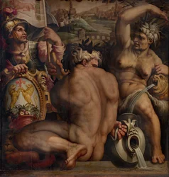 Allegorie von Casentino, 1563-1565