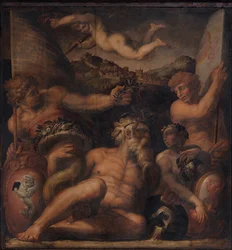 Allegorie von Cortona und Montepulciano, 1563-1565