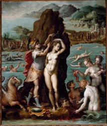 Perseus befreit Andromeda