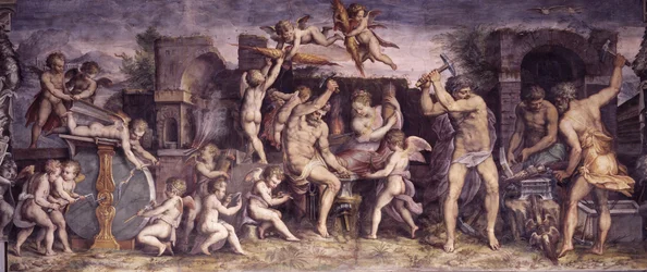 Die Schmiede des Vulkan, 1556-1557