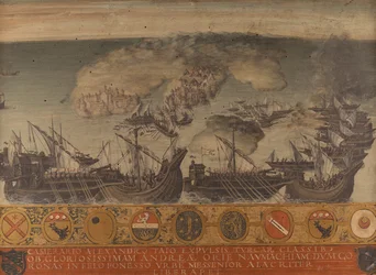 Seesieg von Koroni, Peloponnes