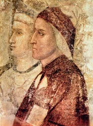 Paradies, Detail von Dante Alighieri (1265-1321) ca. 1336