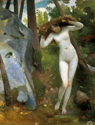 An der Quelle (Detail)