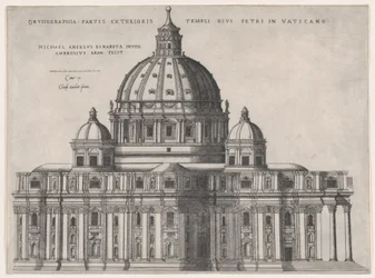 Speculum Romanae Magnificentiae: St. Peter, 16. Jahrhundert