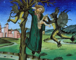 Gehängter Judas, Neues Testament der Bibel