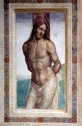 Christus an der Säule (Fresko)