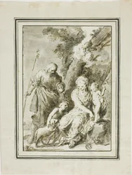 Heilige Familie und Johannes der Täufer