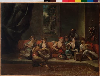 Das Harem, türkische Szene