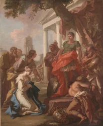 Die Mäßigung des Scipio, ca. 1710